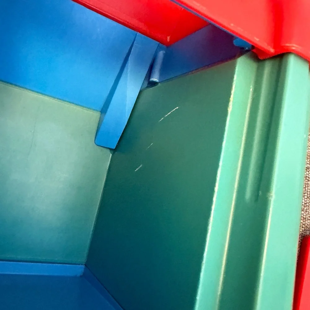 Fisher-Price Vintage 1989 Sort ‘n Stack Mailbox MISSING 1 LETTER MINOR DAMAGE